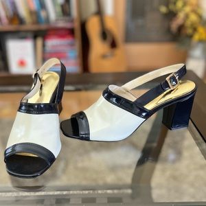 Marc By Marc Jacobs Vintage Patent Leather Slingbacks NWOB